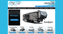 Desktop Screenshot of myrv.ca